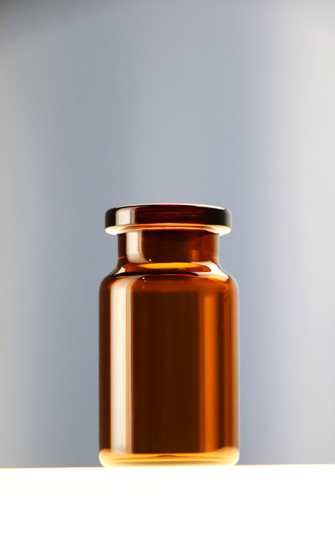 Gerresheimer 6R / 6 mL Amber Sterile Vials – ISO Standard Type I (Tray Format)