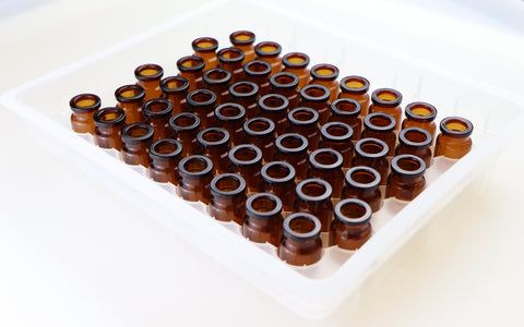 Gerresheimer 6R / 6 mL Amber Sterile Vials – ISO Standard Type I (Tray Format)