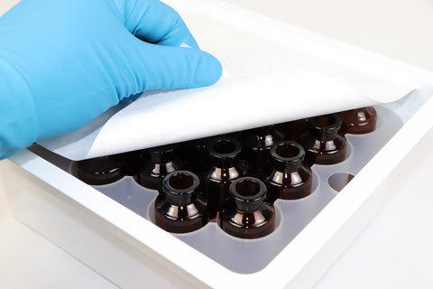 Gerresheimer 30R / 30 mL Amber Sterile Vials – ISO Standard Type I