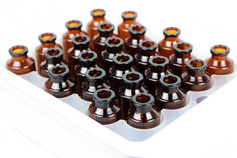 Gerresheimer 30R / 30 mL Amber Sterile Vials – ISO Standard Type I