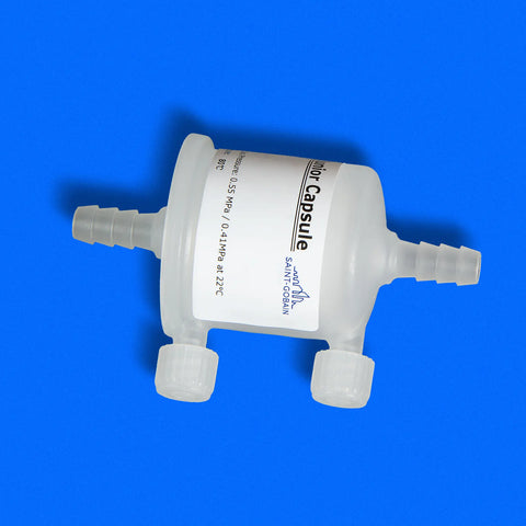 PureFlo® JKP Capsule Filter 0.65um / 0.2um with 1/4" Hose Barb (Aqueous)