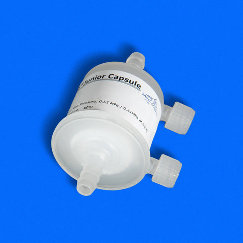 PureFlo® JKP Capsule Filter 0.65um / 0.2um with 1/4" Hose Barb (Aqueous)