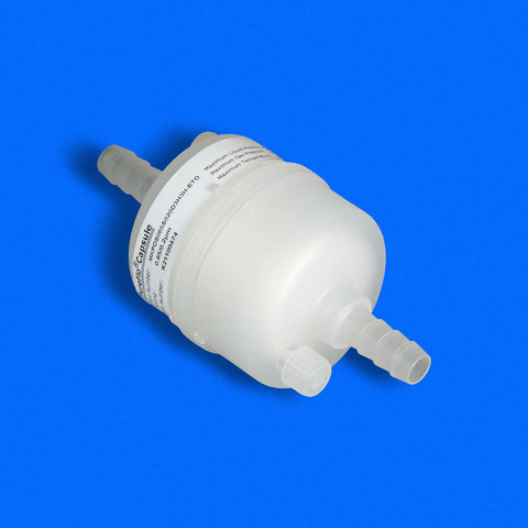 PureFlo® MKP Capsule Filter 0.65um / 0.2um with 3/8" Hose Barb (Aqueous)