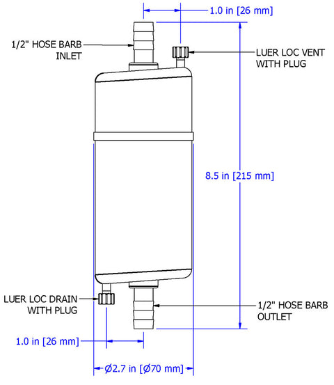 PureFlo® SKL Series Capsule - SKLP050L4H4H-ETO