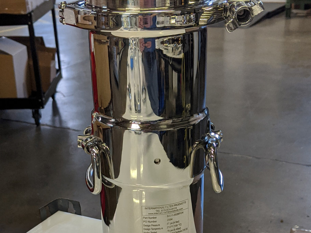 Sanitary 316L Stainless Pressure Pots – International Filter Products