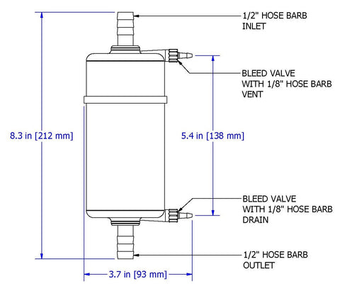 PureFlo® SKV Series Capsule - SKVS080020L4H4H