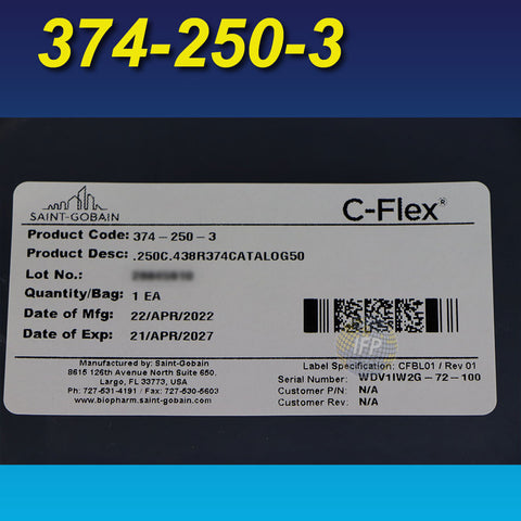 C-Flex® TPE Tubing - 374-250-3