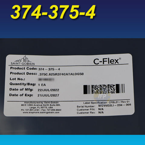 C-Flex® TPE Tubing - 374-375-4