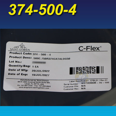 C-Flex® TPE Tubing - 374-500-4