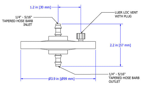 PureFlo® D90R Disc Capsule Series - D90RDP0102H2H