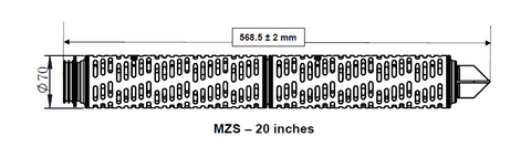PureFlo Z-Series Cartridge - MZZS2072S1-5