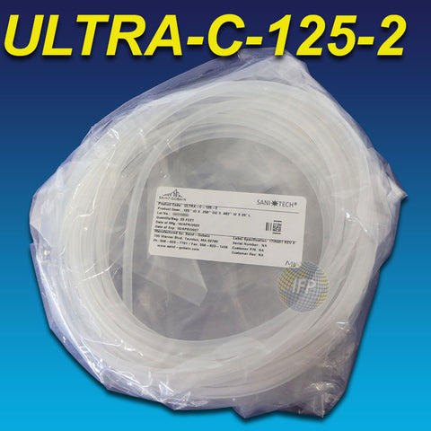 Sani-Tech® Ultra-C Platinum Cured Silicone Tubing - ULTRA-C-125-2