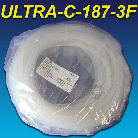 Sani-Tech® Ultra-C Platinum Cured Silicone Tubing - ULTRA-C-187-3F