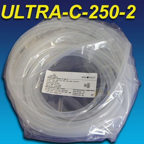 Sani-Tech® Ultra-C Platinum Cured Silicone Tubing - ULTRA-C-250-2