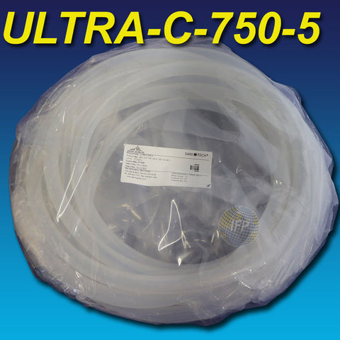 Sani-Tech® Ultra-C Platinum Cured Silicone Tubing - ULTRA-C-750-5